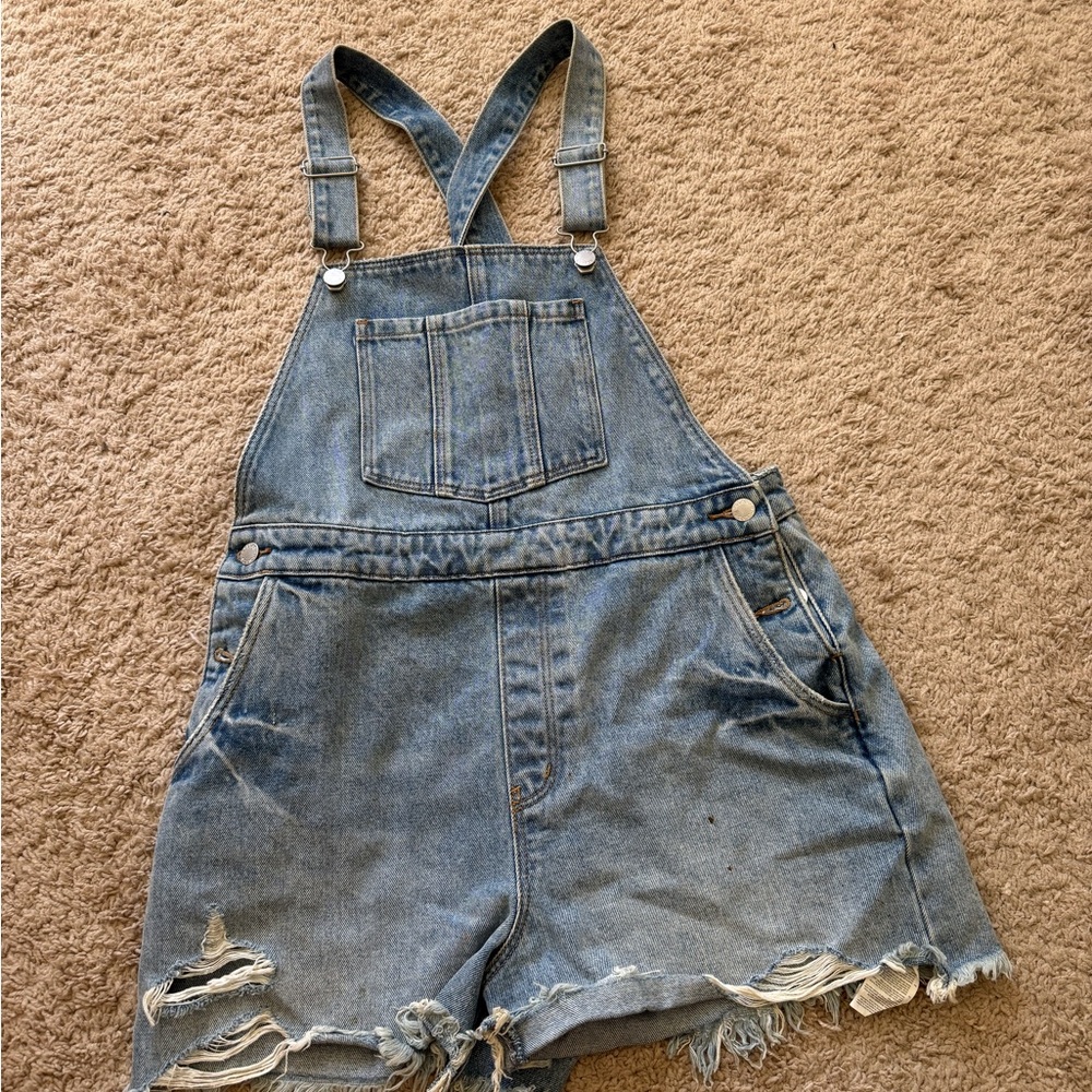 ROLLA'S Light Blue Denim Overalls